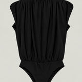 Yüksek Yaka Bodysuit