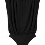 Yüksek Yaka Bodysuit