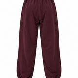 Pileli Şalvar Pantolon BORDO