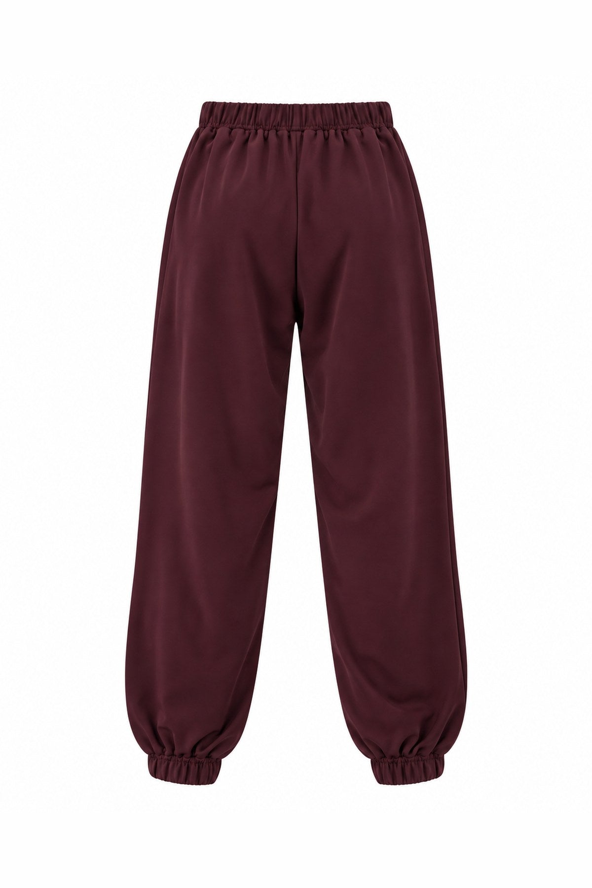 Pileli Şalvar Pantolon BORDO