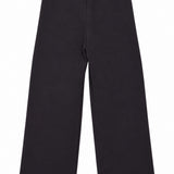 Beli Lastikli Bağcıklı Geniş Paça Pantolon - Kahve