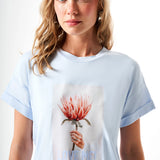 Baskılı Yarım Kol T-Shirt