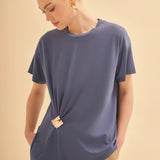 Aksesuar Detaylı Regular Bluz