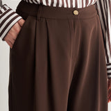 Pileli Bol Pantolon