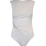Sıfır Yaka Body Bluz