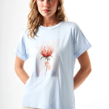 Baskılı Yarım Kol T-Shirt