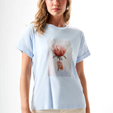 Baskılı Yarım Kol T-Shirt