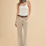 Wide Leg Jean Pantolon