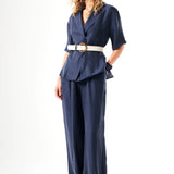 Beli Lastikli Regular Pantolon
