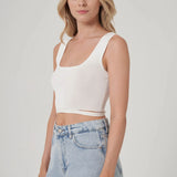 Bel Dekolteli Triko Crop