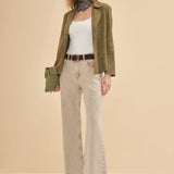 Wide Leg Jean Pantolon