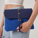 Tokalı Örgü Clutch