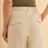 Pileli Regular Pantolon
