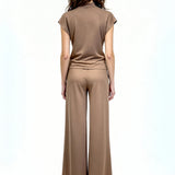 Beli Lastikli Regular Pantolon