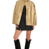 Oversize Deri Mont TOPRAK