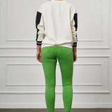 Yüksek Bel Skinny Pantolon YEŞİL