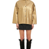 Oversize Deri Mont TOPRAK