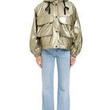 Kargo Cepli Oversize Mont YEŞİL