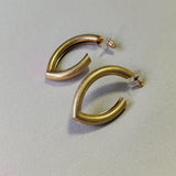 Antik Mat Küpe GOLD