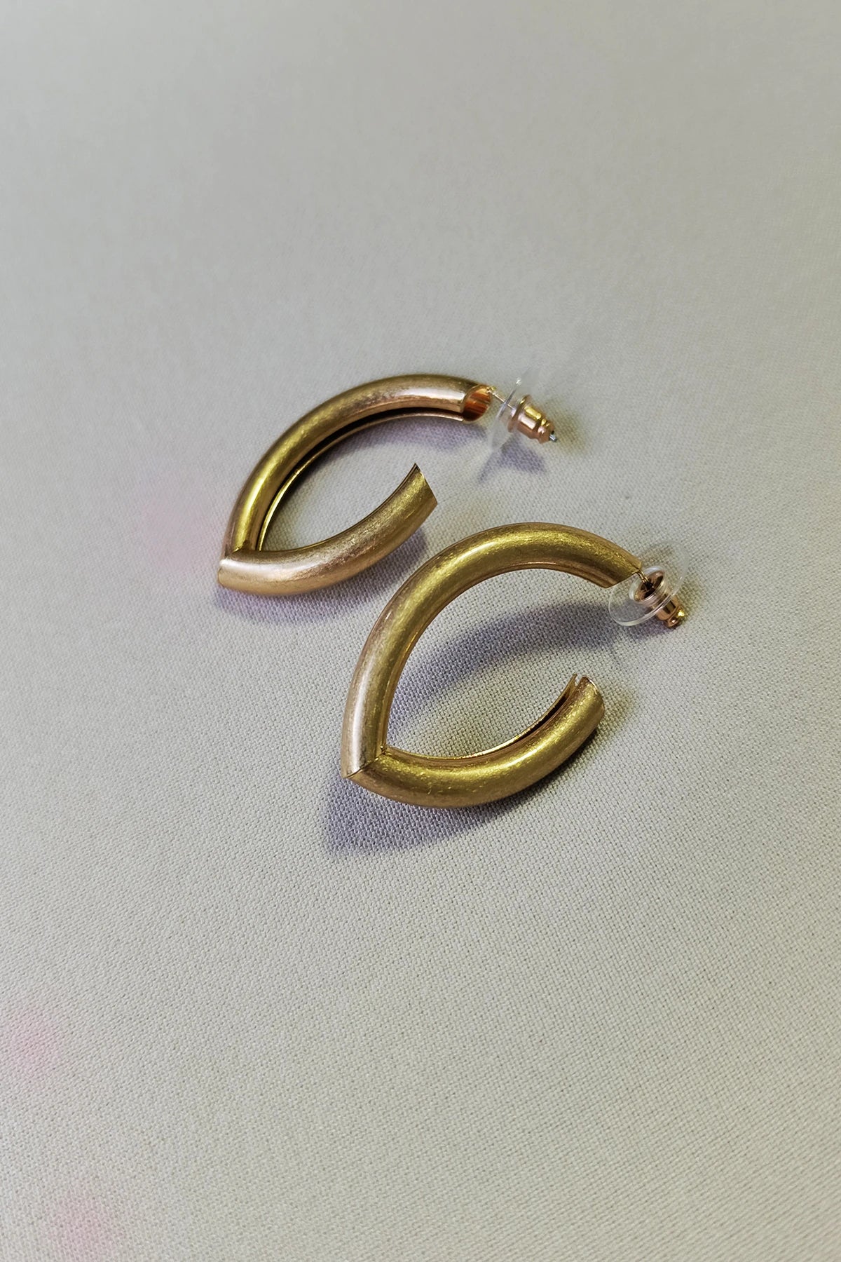 Antik Mat Küpe GOLD