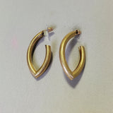 Antik Mat Küpe GOLD