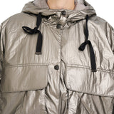 Kargo Cepli Oversize Mont GRİ