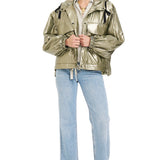 Kargo Cepli Oversize Mont YEŞİL