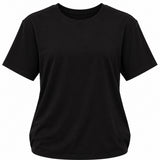 Sıfır Yaka Regular T-Shirt Si̇yah