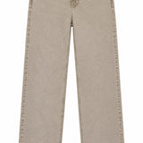 Wide Leg Jean Pantolon - Bej