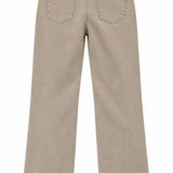Wide Leg Jean Pantolon - Bej